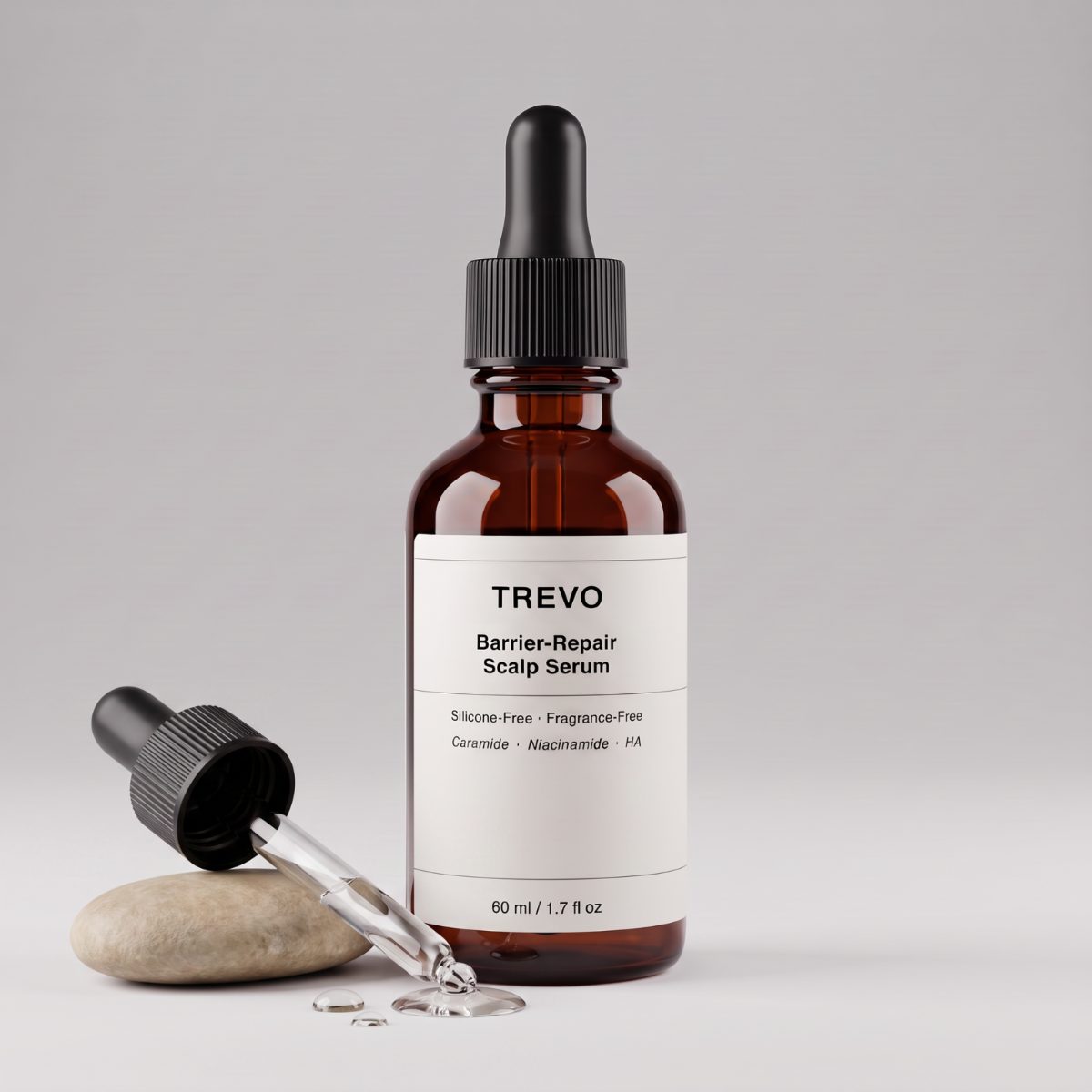 TREVO Barrier-Repair Scalp Serum dropper