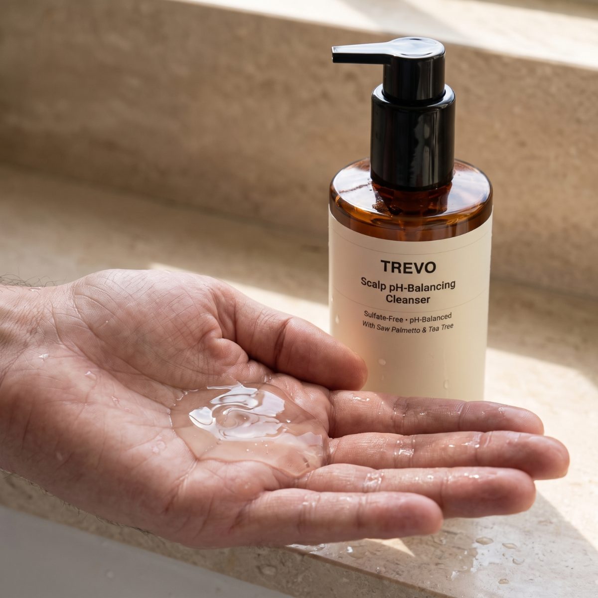 TREVO Scalp pH Balancing Shampoo texture